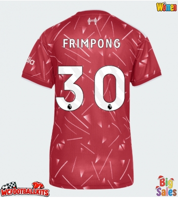 Liverpool Jeremie Frimpong #30 Replica Home Stadium Shirt for Women 2026-27 Short Sleeve